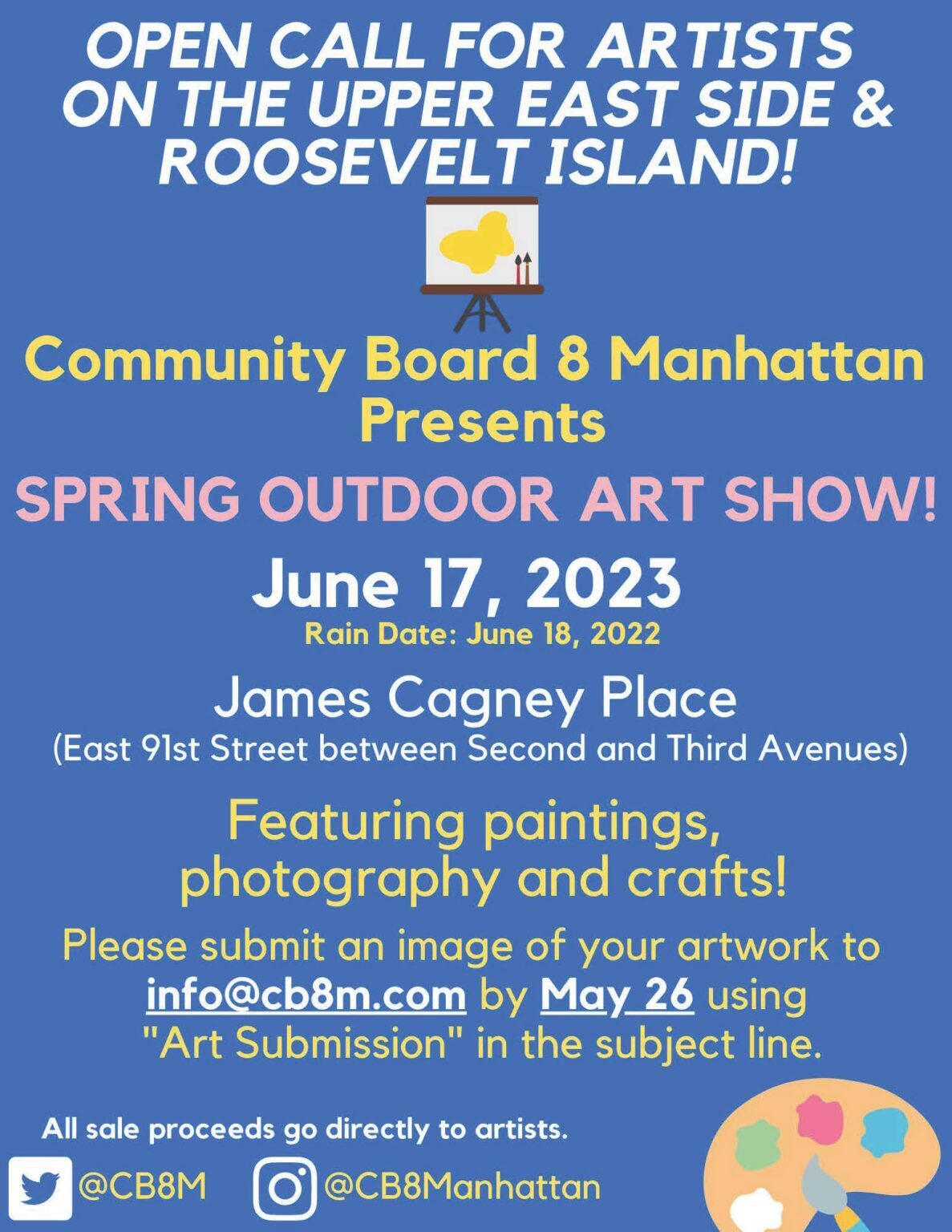OPEN CALL Spring 2023 Art Show New York, Manhattan, and Roosevelt
